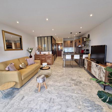 Sunny And Cosy Sea View Studio Антиб Экстерьер фото